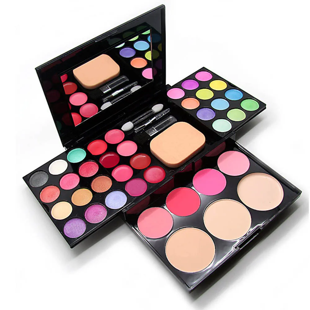 FRESHME 24 Colors Professional Makeup Set Box Eyeshadow Palette Kit Glitter Pigment Set With Makeup Brush Mirror Cosmetics
FRESHME 24 Colors Professional Makeup Set Box Eyeshadow Palette Kit Glitter Pigment Set With Makeup Brush Mirror Cosmetics