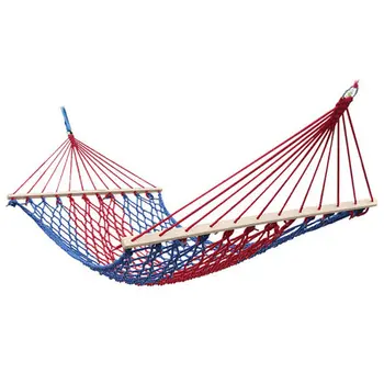 Sunny Vacation cotton rope nets mesh Hammock outdoor woods camping swing army single/double hammock 150kg bearing cot bed
Sunny Vacation cotton rope nets mesh Hammock outdoor woods camping swing army single/double hammock 150kg bearing cot bed