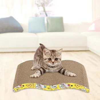 Cat Scratch Board Pad Cat Toys Scratching Posts Kitten Corrugated Paper Pad M ARCH Shape Cats Grinding Nail Scraper Mat Mattress
Cat Scratch Board Pad Cat Toys Scratching Posts Kitten Corrugated Paper Pad M ARCH Shape Cats Grinding Nail Scraper Mat Mattress