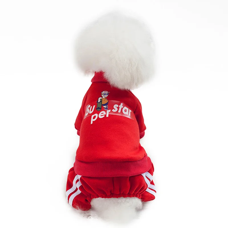 Warm Dog Pajamas Coat Sport Pet Outfits Clothing Puppy Jumpsuit for Small Dog Clothes Chihuahua Yorkie Pet Overalls
Warm Dog Pajamas Coat Sport Pet Outfits Clothing Puppy Jumpsuit for Small Dog Clothes Chihuahua Yorkie Pet Overalls