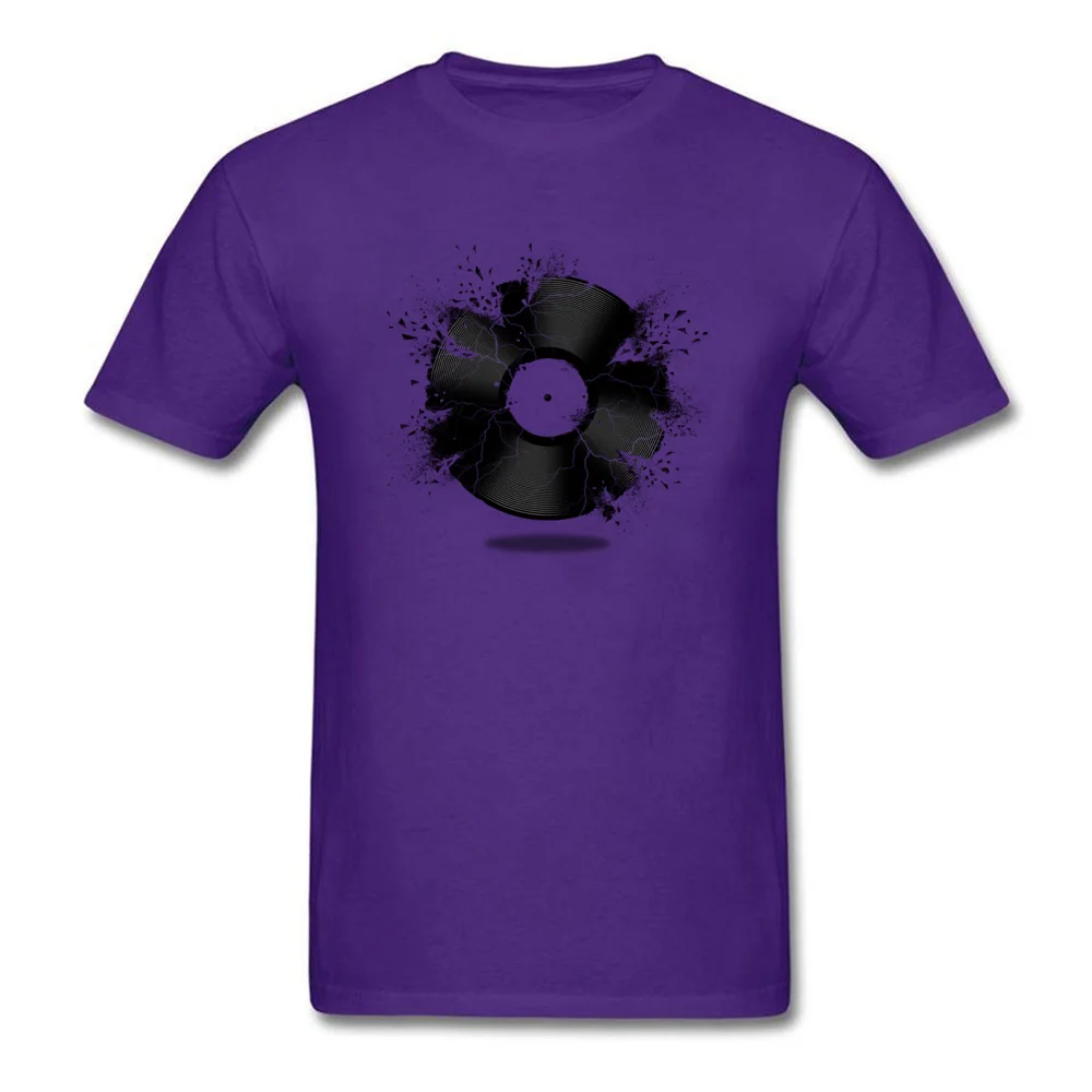 Crewneck break the record 10735 Pure Cotton Men T-Shirt Street Short Sleeve Tops Shirt Latest Design Tee Shirt break the record 10735 purple