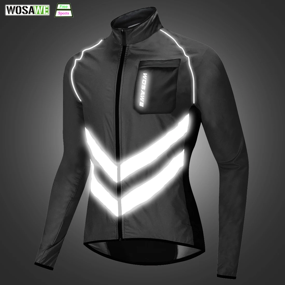 WOSAWE mtb Road Bike Reflective Jacket Light Weight Wateproof Cycling Jacket Windbreaker jacket Safety Vest Bicycle Clothing
WOSAWE mtb Road Bike Reflective Jacket Light Weight Wateproof Cycling Jacket Windbreaker jacket Safety Vest Bicycle Clothing