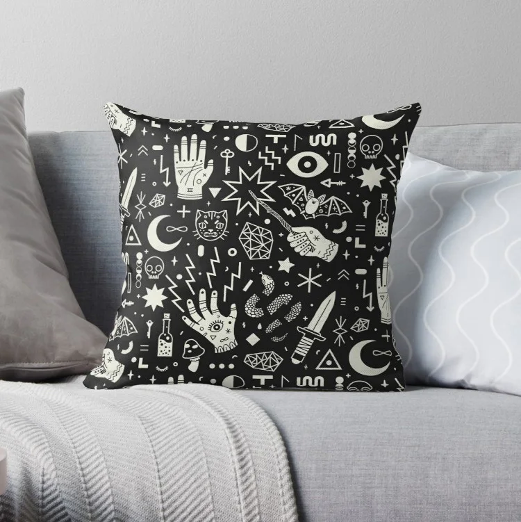 Witchcraft Pillow Covers Cases Pattern Nordic Cover Cushion Pillowcase Square Print
Witchcraft Pillow Covers Cases Pattern Nordic Cover Cushion Pillowcase Square Print