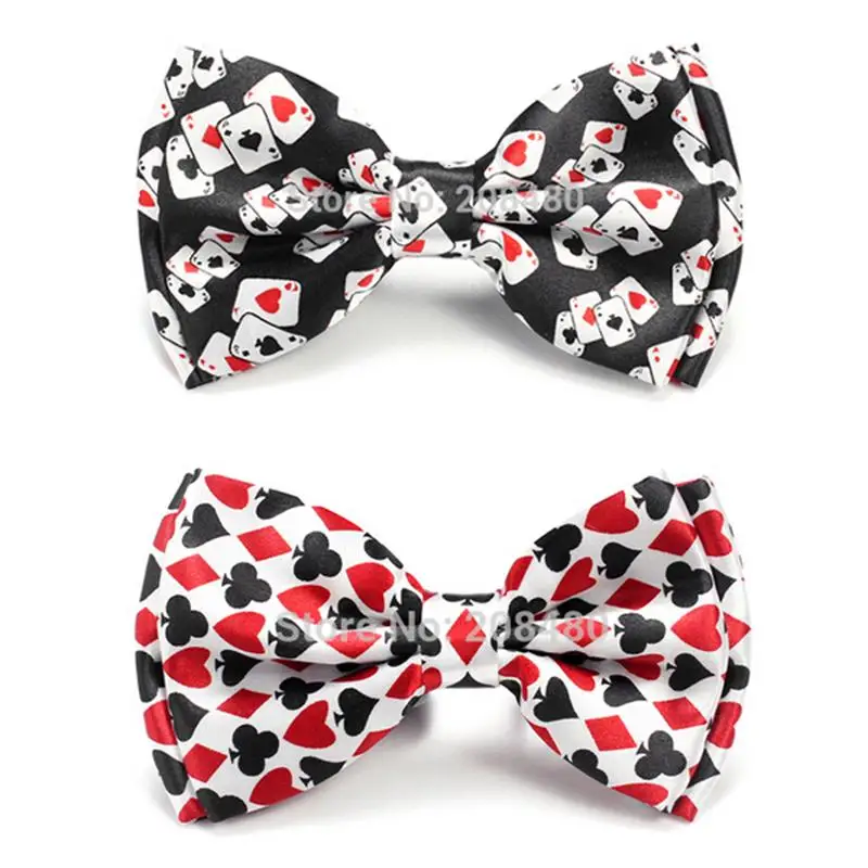 New Arrival Gentlemen Bow ties Fashion Brand"Playing Card/Polker"Red Black 3 Mix Bow tie Men's Unisex Tuxedo Dress tie Party Tie
New Arrival Gentlemen Bow ties Fashion Brand"Playing Card/Polker"Red Black 3 Mix Bow tie Men's Unisex Tuxedo Dress tie Party Tie