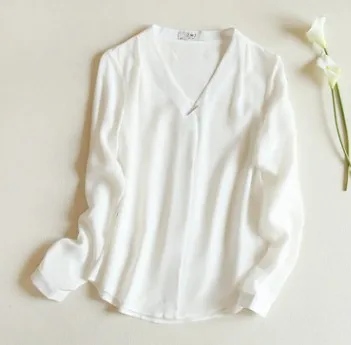 Brand silk series mulberry silk white shirt spring silk shirt OL professional women's wear
Brand silk series mulberry silk white shirt spring silk shirt OL professional women's wear