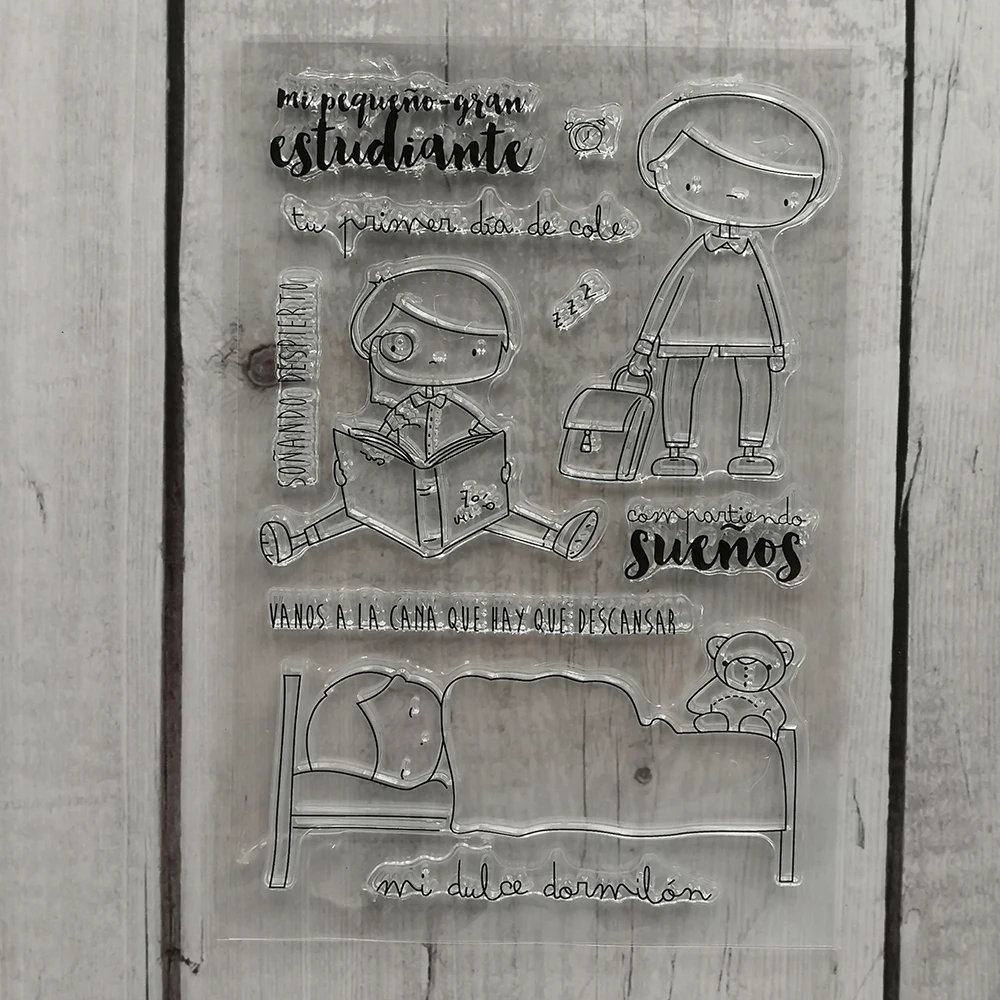 Sleeping Read Book Boy Clear Stamps New 2019 Scrapbooking Rubber Stamp Transparent Silicone card making stempel Template Paper
Sleeping Read Book Boy Clear Stamps New 2019 Scrapbooking Rubber Stamp Transparent Silicone card making stempel Template Paper