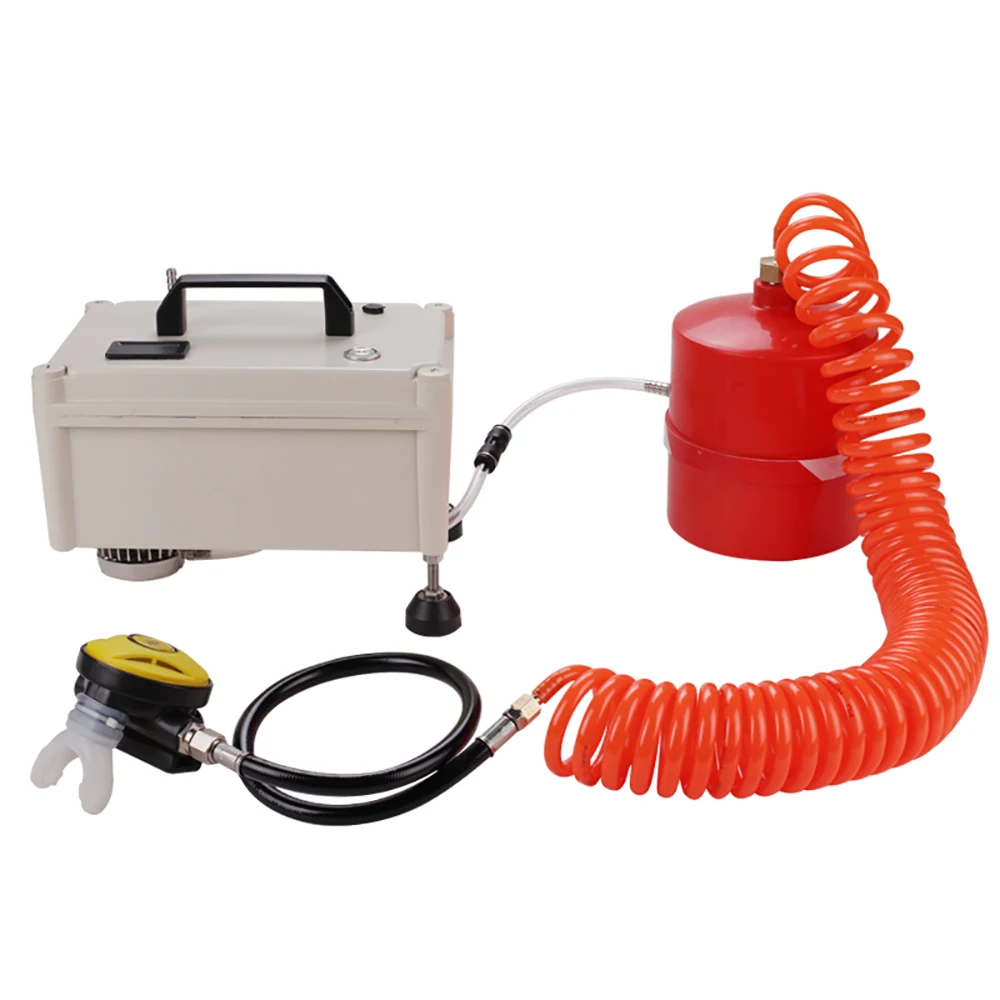 100-240V Diving ventilator Underwater breathing apparatus Portable Scuba diving equipment Depth 10M duration 1.5H/3H Y
100-240V Diving ventilator Underwater breathing apparatus Portable Scuba diving equipment Depth 10M duration 1.5H/3H Y