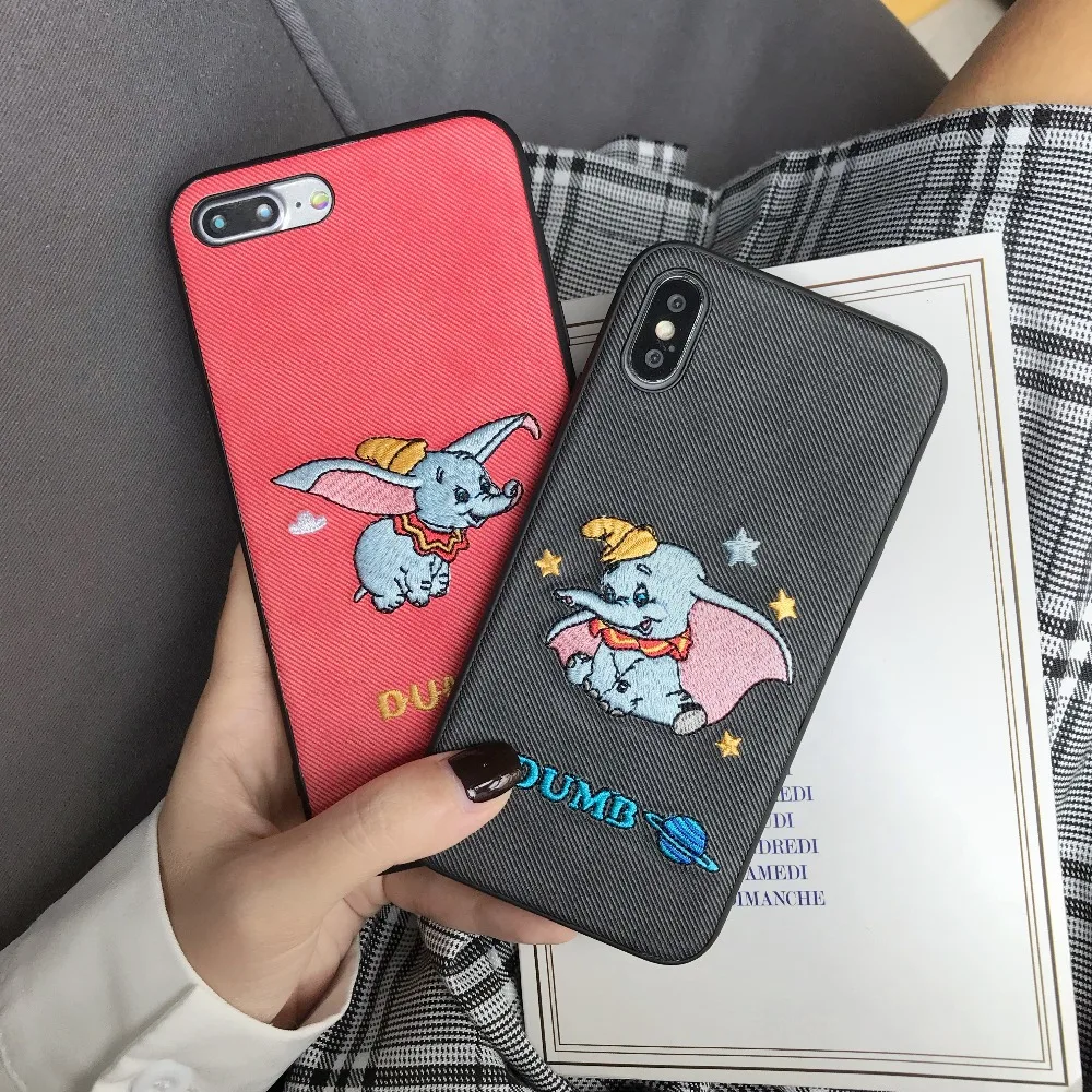 Embroidered Cute Phone Case for iPhone X, Fashion Style Smartphone Floral Flexible Full Protective Soft Shell Edge Back Cover
Embroidered Cute Phone Case for iPhone X, Fashion Style Smartphone Floral Flexible Full Protective Soft Shell Edge Back Cover