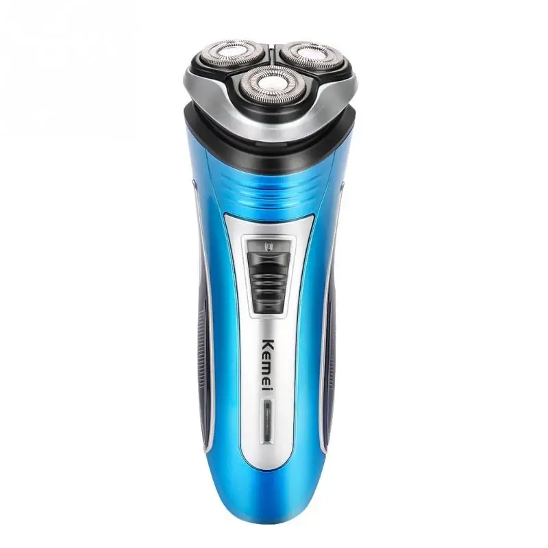 Kemei Rechargeable Men Electric Beard Trimmer Shaver 3D Triple Floating Blade Heads Hair Cutter EU Plug 220V
Kemei Rechargeable Men Electric Beard Trimmer Shaver 3D Triple Floating Blade Heads Hair Cutter EU Plug 220V