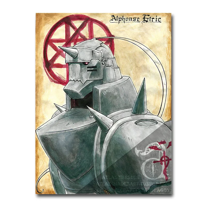Art Silk Or Canvas Print Fullmetal Alchemist Edward Elric Alphonse Elric Anime Poster 13x18 24x32 inch For Room Decor Decoration
Art Silk Or Canvas Print Fullmetal Alchemist Edward Elric Alphonse Elric Anime Poster 13x18 24x32 inch For Room Decor Decoration