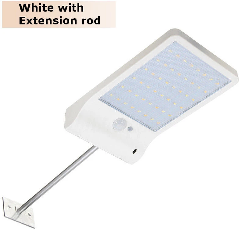 48 LED Solar Light Solar Power PIR Motion Sensor Wall Lamp Yard Street Security Light For Outdoor Garden Pathway
48 LED Solar Light Solar Power PIR Motion Sensor Wall Lamp Yard Street Security Light For Outdoor Garden Pathway
