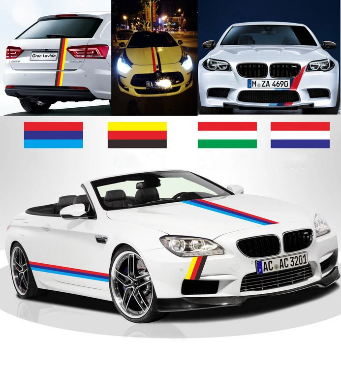 Car Styling M Germany France Italy Full Body Flag Stickers And Decals Waterproof For BMW E46 E39 E90 E60 F30 E34 E53 F10 F30 E30
Car Styling M Germany France Italy Full Body Flag Stickers And Decals Waterproof For BMW E46 E39 E90 E60 F30 E34 E53 F10 F30 E30