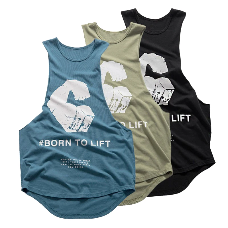 2019 Gyms Bodybuilding Stringer Print Tank Tops Men Fitness Singlet Sleeveless Shirt Muscle Vest Undershirt Tops Dropshipping 
2019 Gyms Bodybuilding Stringer Print Tank Tops Men Fitness Singlet Sleeveless Shirt Muscle Vest Undershirt Tops Dropshipping