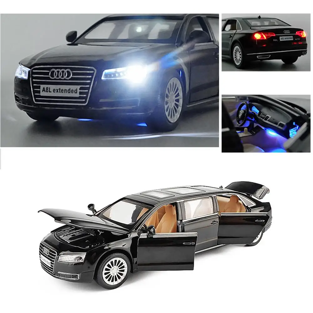 1:32 Scale Audi A8L Diecast Alloy Metal Elegant Limousine Limo Car Model For Audi A8L Extended Collection Sedan Model Toys
1:32 Scale Audi A8L Diecast Alloy Metal Elegant Limousine Limo Car Model For Audi A8L Extended Collection Sedan Model Toys