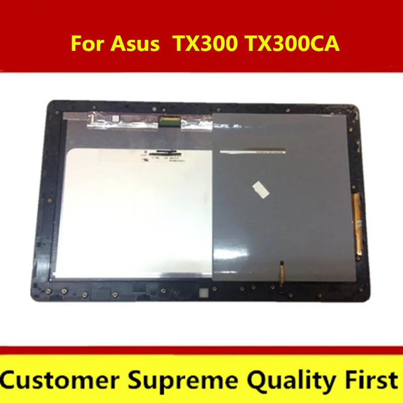 For ASUS Transformer Book TX300 TX300CA LCD Display Panel Touch Screen Digitizer Assembly With Frame Replacement N133HSE-E21
For ASUS Transformer Book TX300 TX300CA LCD Display Panel Touch Screen Digitizer Assembly With Frame Replacement N133HSE-E21