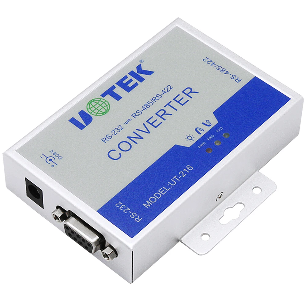 

UTEK UT-216 RS-232 to RS-485/RS-422 converter with 600w lightning protection active RS232 to RS485/RS422 Interface Converter