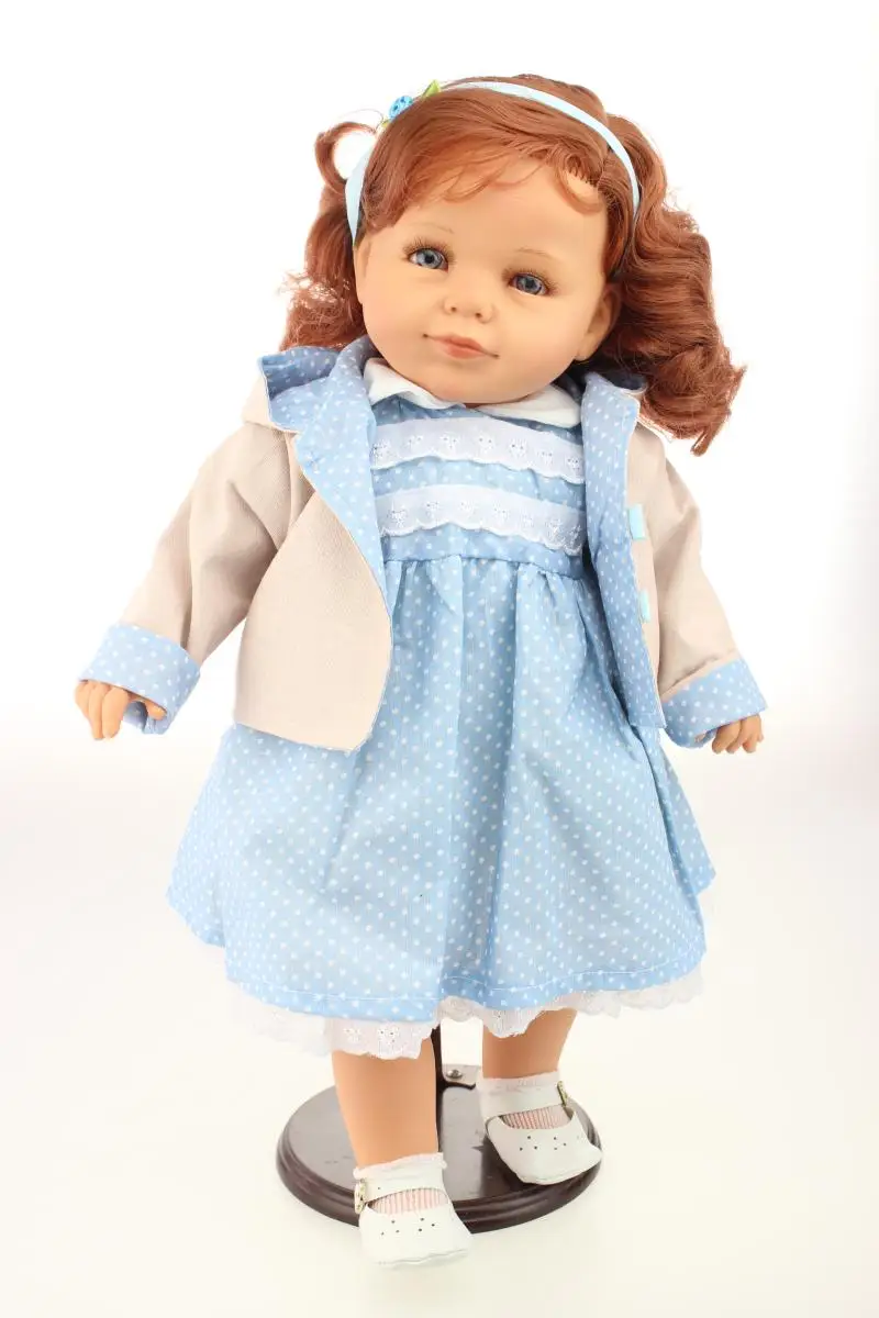 55cm Silicone Reborn Baby Doll Kids best Gift for Girls Baby Alive Toys princess girl doll for Bouquets Doll Bebes toys
55cm Silicone Reborn Baby Doll Kids best Gift for Girls Baby Alive Toys princess girl doll for Bouquets Doll Bebes toys