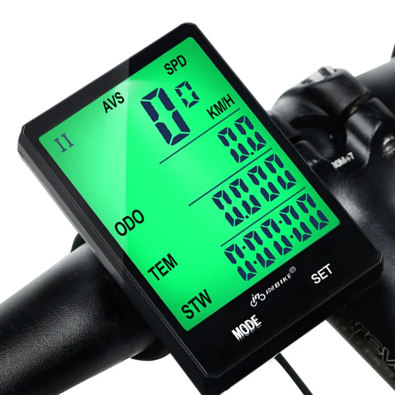 2.8 Inch LCD Screen Bicycle Speedometer Wireless Backlight MTB Bike Odometer Waterproof Bicycle Computer Accessories Odometers
2.8 Inch LCD Screen Bicycle Speedometer Wireless Backlight MTB Bike Odometer Waterproof Bicycle Computer Accessories Odometers