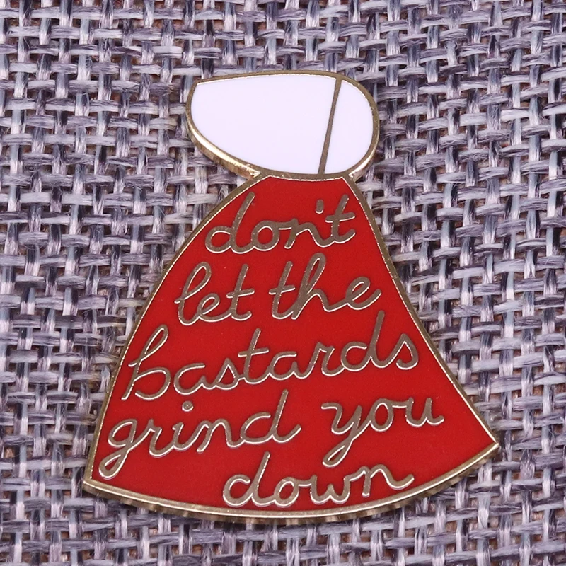 Handmaid's Tale brooch dystopian literature collection feminist pins bookworm gift women jewelry enamel pin shirt accessories
Handmaid's Tale brooch dystopian literature collection feminist pins bookworm gift women jewelry enamel pin shirt accessories