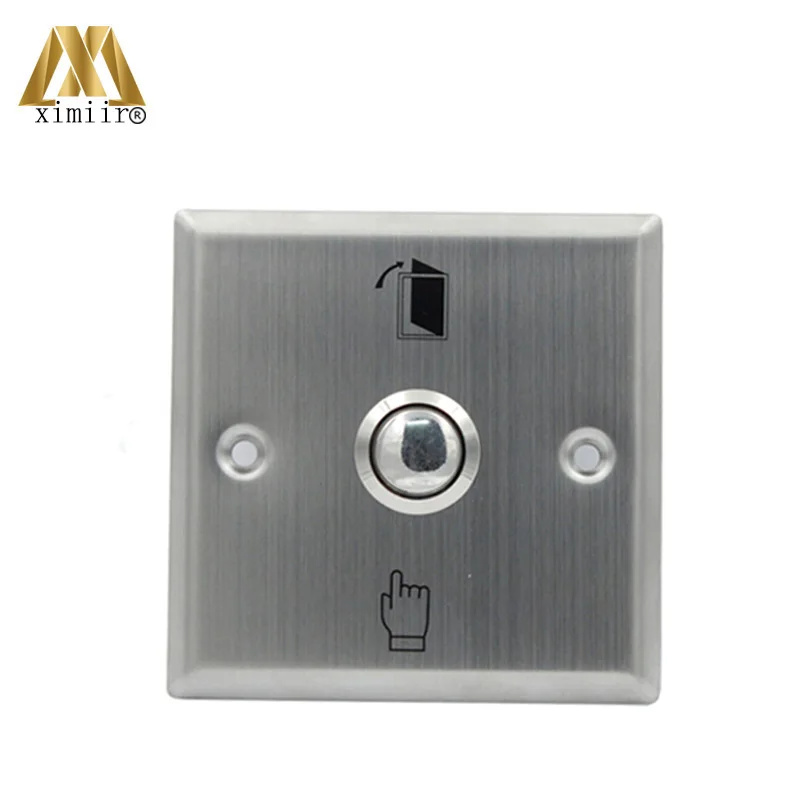 Metal Exit Button High Quality NO/COM For Door Lock Stainless Steel Exit Switch Exit Push Button
Metal Exit Button High Quality NO/COM For Door Lock Stainless Steel Exit Switch Exit Push Button