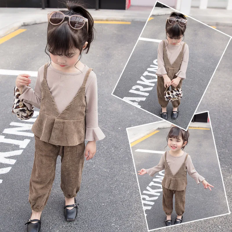 3pcs Set Fashion 2019 Autumn Toddler Baby Girls Clothes Outfits Flare Long Sleeve T-shirt + Vest + Pants Infant Kids Casual Wear
3pcs Set Fashion 2019 Autumn Toddler Baby Girls Clothes Outfits Flare Long Sleeve T-shirt + Vest + Pants Infant Kids Casual Wear