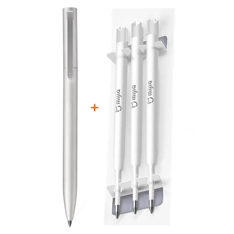 Original Xiaomi Mijia Metal Sign Pen MI Pen 0.5mm Signing Pen PREMEC Smooth Switzerland Refill MiKuni Japan Ink
Original Xiaomi Mijia Metal Sign Pen MI Pen 0.5mm Signing Pen PREMEC Smooth Switzerland Refill MiKuni Japan Ink