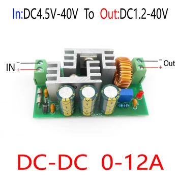 DC Motor Controller DC4.5V-40V To DC 1.2-40V 12A Lower the voltage regulator LED driver module battery charging constant voltage
DC Motor Controller DC4.5V-40V To DC 1.2-40V 12A Lower the voltage regulator LED driver module battery charging constant voltage
