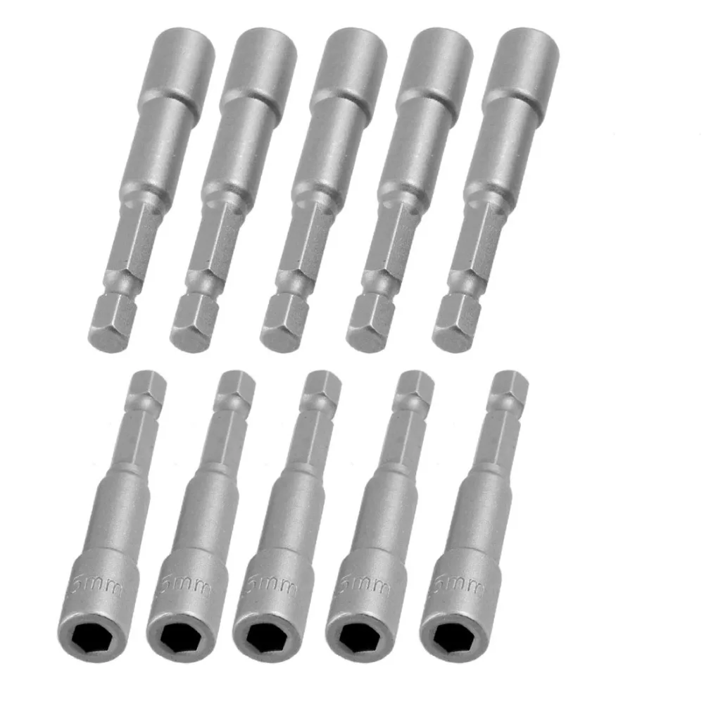 UXCELL Newest 10 Pcs 5.5mm 1/4" Shank Hex Socket Spanner Nut Setter Driver Bit Power Tool
UXCELL Newest 10 Pcs 5.5mm 1/4" Shank Hex Socket Spanner Nut Setter Driver Bit Power Tool