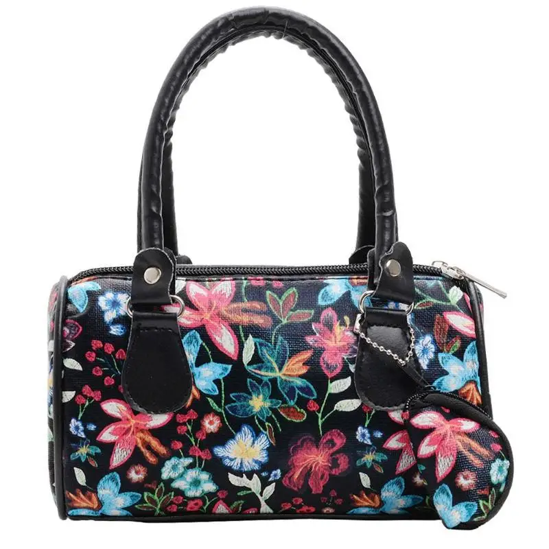 Fashion Korean Canvas Shoulder Bag Ethnic Style Floral Print Hand Bag Women Top-handle Bags PU Leather Small Totes Dropshipping
Fashion Korean Canvas Shoulder Bag Ethnic Style Floral Print Hand Bag Women Top-handle Bags PU Leather Small Totes Dropshipping