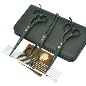 Meisha 7.0" Professional Pet Grooming Scissors Kit Japan 440C Dog Black Hair Cutting Clipper Fish Bone Thinning Shears HB0156
Meisha 7.0" Professional Pet Grooming Scissors Kit Japan 440C Dog Black Hair Cutting Clipper Fish Bone Thinning Shears HB0156