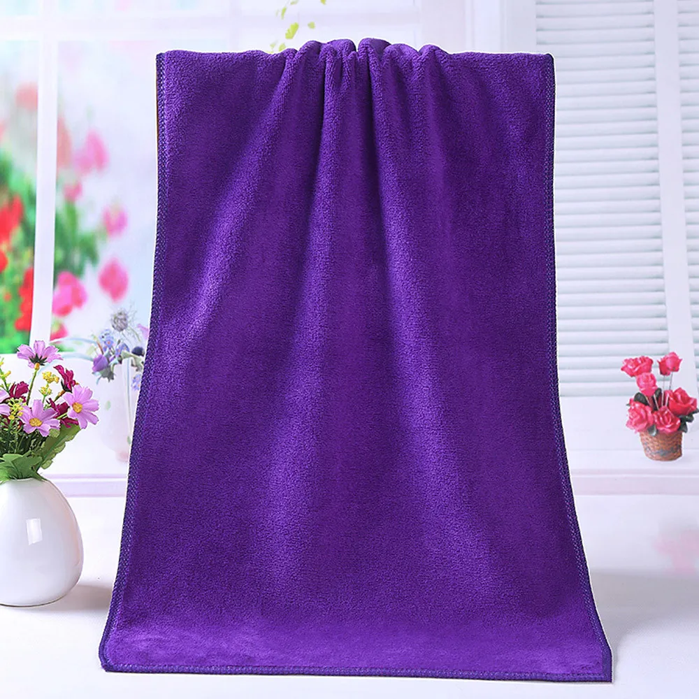 KXAAXS 1PC Bathing Towel Shower soft superfine fiber purple solid Absorbent Superfine Fiber Soft Comfortable Bath Towel#429y40
KXAAXS 1PC Bathing Towel Shower soft superfine fiber purple solid Absorbent Superfine Fiber Soft Comfortable Bath Towel#429y40