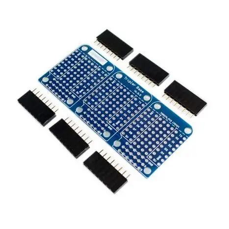 Тройная Защитная плата для WeMos D1 Mini Dua совместимая|Интегральные схемы| |