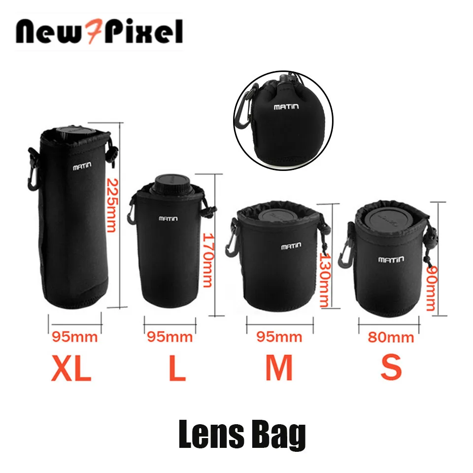 Matin neoprene Lens Pouch s Size Universal Waterproof Soft Video Camera Lens Bag Case For Canon EOS Nikon Sony DSLR Accessories
Matin neoprene Lens Pouch s Size Universal Waterproof Soft Video Camera Lens Bag Case For Canon EOS Nikon Sony DSLR Accessories