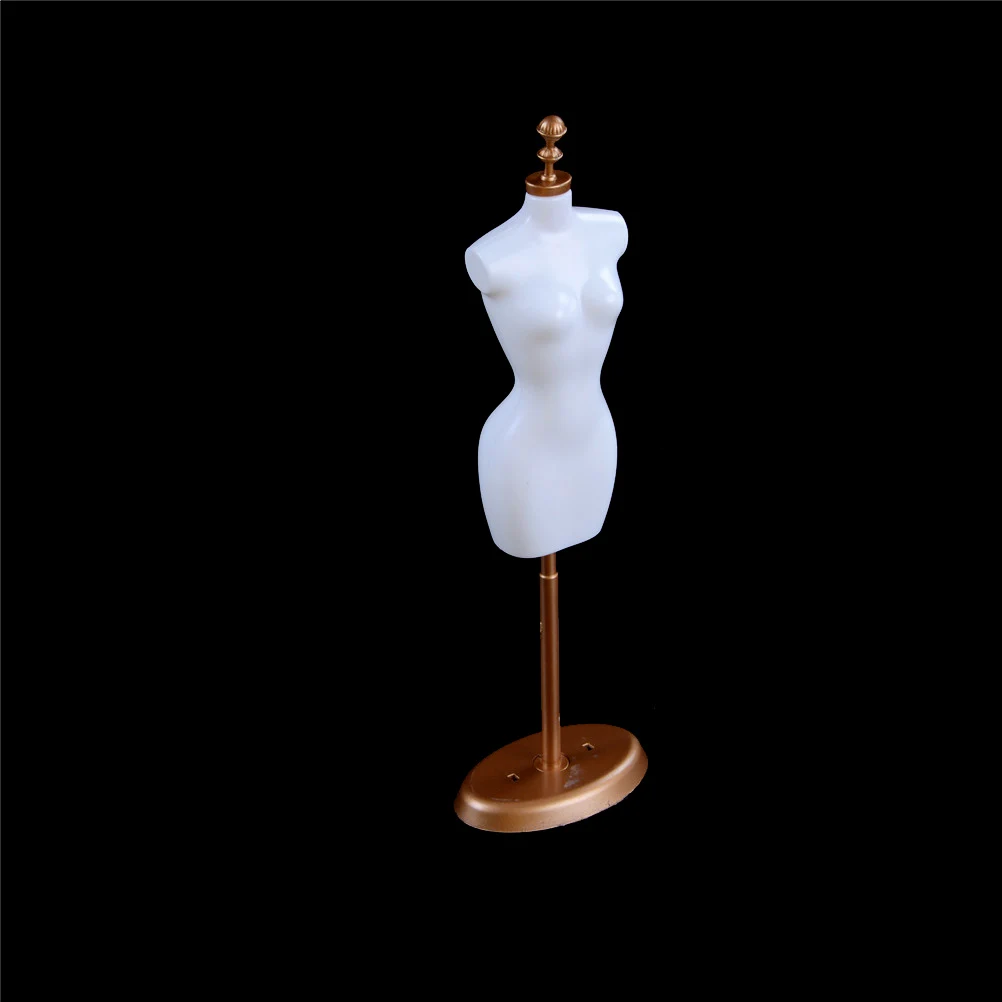 1Pc Display for Doll Gown Dress Clothes Plastic Stand Holder Model Mannequin White and gold
1Pc Display for Doll Gown Dress Clothes Plastic Stand Holder Model Mannequin White and gold