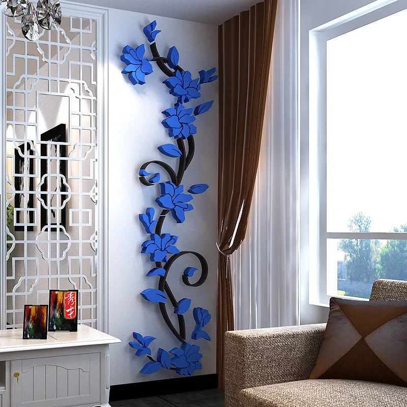 Removable Colorful Rose Flower Rattan Wall Stickers for Living Room Bedroom Flowers Stickers DIY Acrylic Poster Home Decoration
Removable Colorful Rose Flower Rattan Wall Stickers for Living Room Bedroom Flowers Stickers DIY Acrylic Poster Home Decoration