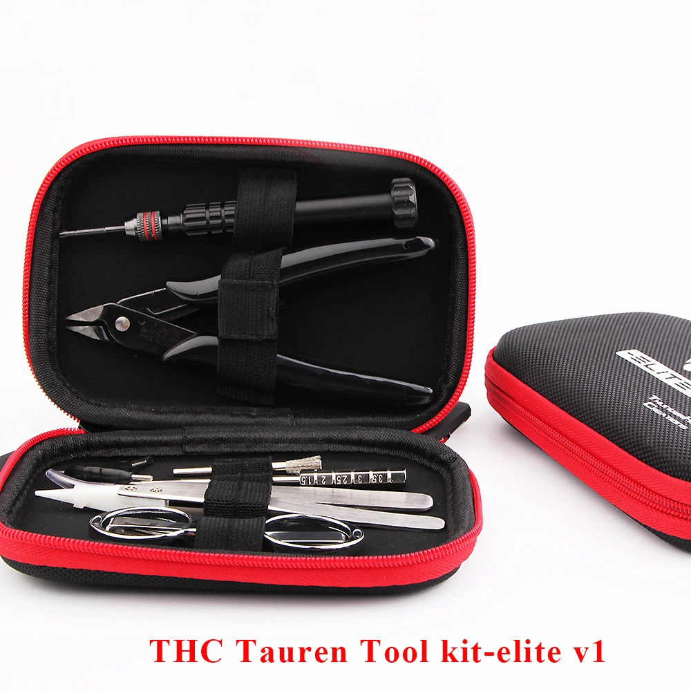 THC Tauren tool kit elite v1 For Vape RTA RDA RDTA Atomizer DIY Tool Kit Ceramic/Pointed Tweezer Electronic Cigs Vape accessory
THC Tauren tool kit elite v1 For Vape RTA RDA RDTA Atomizer DIY Tool Kit Ceramic/Pointed Tweezer Electronic Cigs Vape accessory