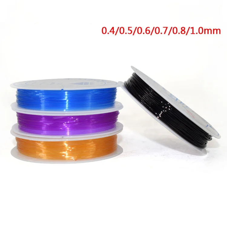 0.5 0.6 0.7 0.8 1mm Crystal Elastic Beading Line Cord Thread String Stretch Wire Bracelet Fishing Rope For DIY Bracelet Jewelry
0.5 0.6 0.7 0.8 1mm Crystal Elastic Beading Line Cord Thread String Stretch Wire Bracelet Fishing Rope For DIY Bracelet Jewelry