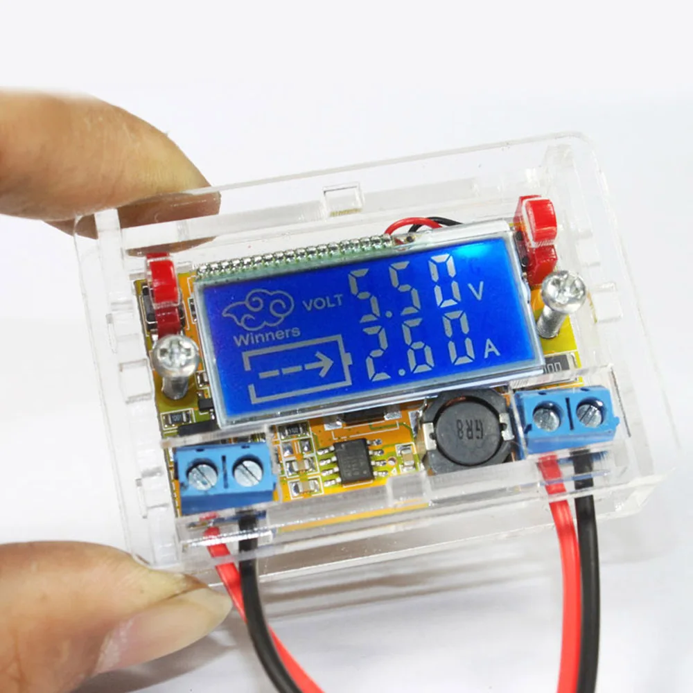 STN LCD Adjustable Power Step-down Module DC-DC Stepdown Charge DIY Kit LED Driver for Voltmeter Ammeter Peak Current Adjustment
STN LCD Adjustable Power Step-down Module DC-DC Stepdown Charge DIY Kit LED Driver for Voltmeter Ammeter Peak Current Adjustment
