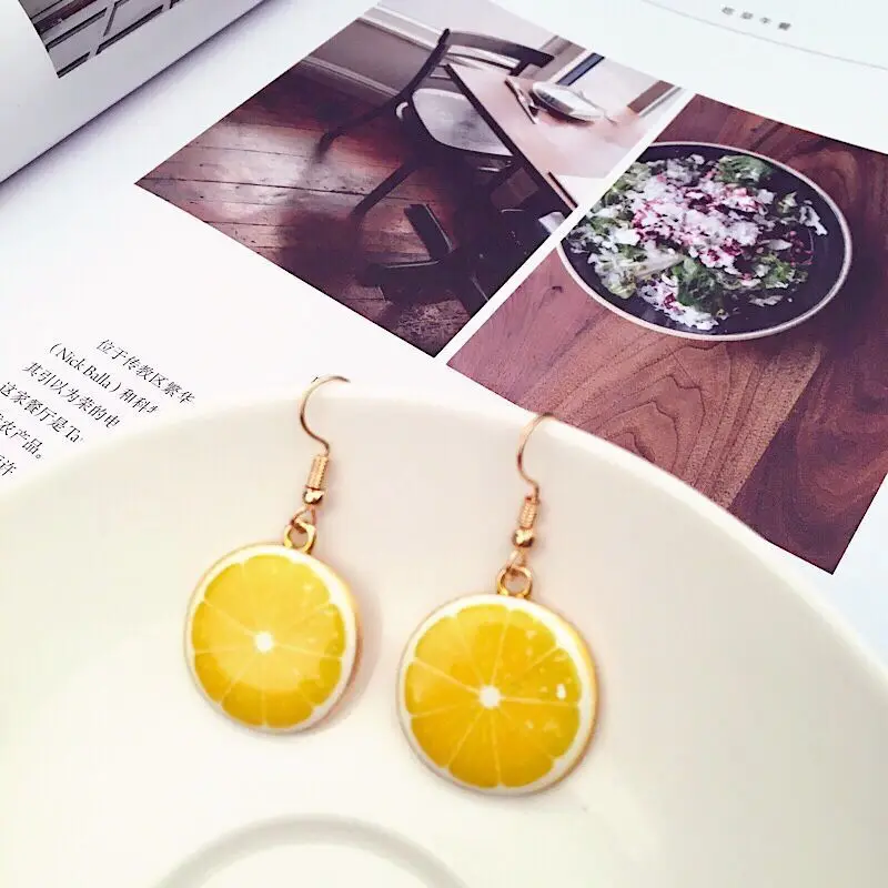 Fruit Shape Drop Earrings Women Watermelon Pineapple Earring Gifts for Girls Summer Beach Party Wear Fashion Jewelry
Fruit Shape Drop Earrings Women Watermelon Pineapple Earring Gifts for Girls Summer Beach Party Wear Fashion Jewelry