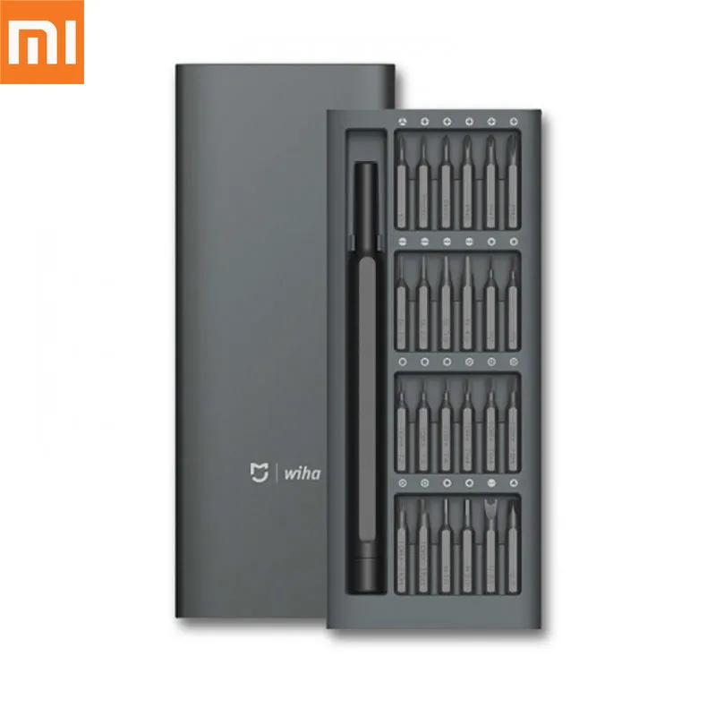 Xiaomi Mijia Smart Home Wiha 24 in 1 Screwdriver Kit Daily Use Magnetic Bits Repair Tools Alluminum Box Mijia Screw Driver Set
Xiaomi Mijia Smart Home Wiha 24 in 1 Screwdriver Kit Daily Use Magnetic Bits Repair Tools Alluminum Box Mijia Screw Driver Set