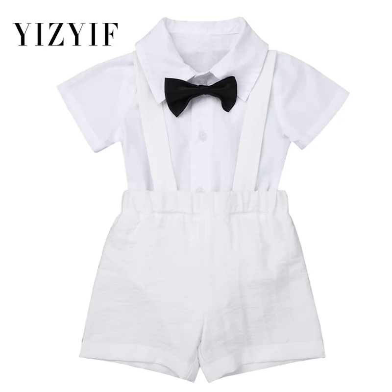 YiZYiF Infant Baby Boys Clothes Baptism Outfit Short Sleeve Lapel Romper Boys Jumpsuit with Bow Tie Suspender Linen Shorts Set
YiZYiF Infant Baby Boys Clothes Baptism Outfit Short Sleeve Lapel Romper Boys Jumpsuit with Bow Tie Suspender Linen Shorts Set