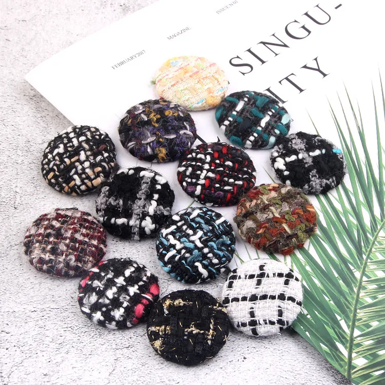 Stripe Wool Stuff Goods Hairpin Clip Accessories Cameo Button Supplies for Jewelry Making 8pcs
Stripe Wool Stuff Goods Hairpin Clip Accessories Cameo Button Supplies for Jewelry Making 8pcs