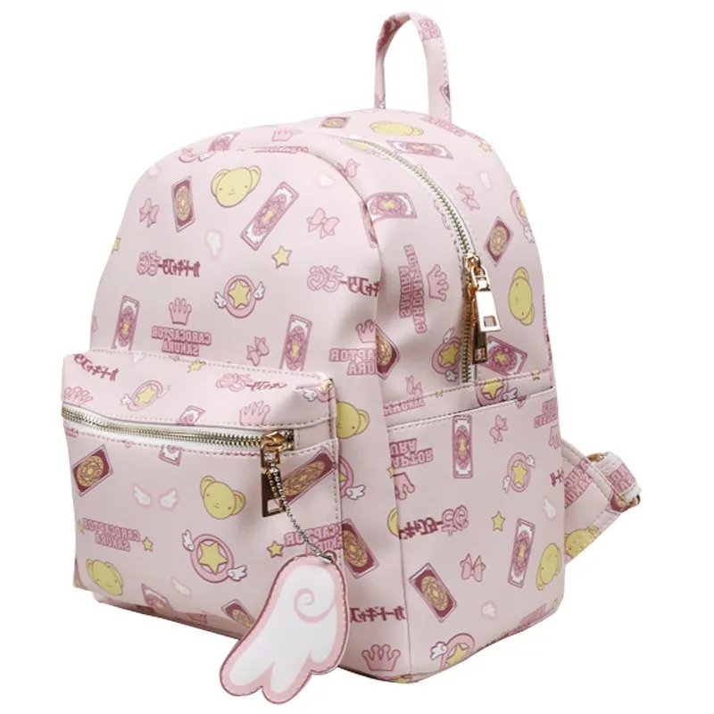 Card Captor Sakura Kinomoto Star Japan Anime Action Figure Printed Backpack School Bag Bookbag Shoulder Pink Zipper Rucksack Bag
Card Captor Sakura Kinomoto Star Japan Anime Action Figure Printed Backpack School Bag Bookbag Shoulder Pink Zipper Rucksack Bag
