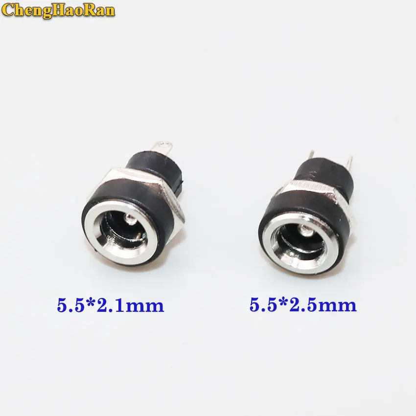 ChengHaoRan 5.5x2.1mm 5.5 X 2.5 mm Female DC Power adapter dc jack connector DC power 5.5*2.1mm 5.5*2.5mm
ChengHaoRan 5.5x2.1mm 5.5 X 2.5 mm Female DC Power adapter dc jack connector DC power 5.5*2.1mm 5.5*2.5mm