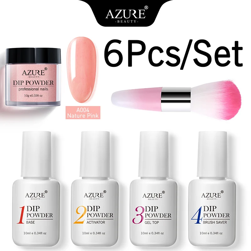 AZURE BEAUTY 6Pcs/Lot Dipping Powder Nail Brush Art Set Holographic Glitter Powder Dust Decorations Gradient French Dust Powder
AZURE BEAUTY 6Pcs/Lot Dipping Powder Nail Brush Art Set Holographic Glitter Powder Dust Decorations Gradient French Dust Powder