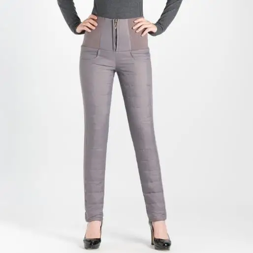 Deporte Women Pants 2019 Formal Winter Women pants Down warm Trousers High Waist Outerwear Push Up Pencil Trousers M654 
Deporte Women Pants 2019 Formal Winter Women pants Down warm Trousers High Waist Outerwear Push Up Pencil Trousers M654