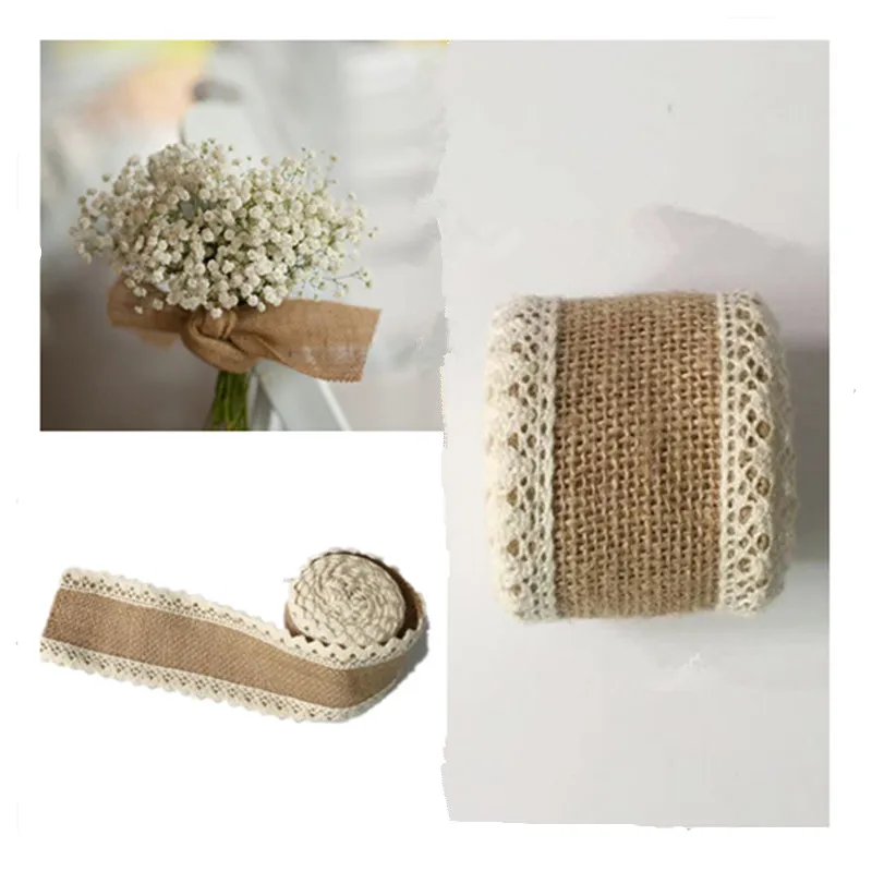 1pack 200cm*6cm Christmas Natural Jute Lace Ribbon Trim Tape Hessian Burlap Wedding Decoration Strap Birthday Party Decorative
1pack 200cm*6cm Christmas Natural Jute Lace Ribbon Trim Tape Hessian Burlap Wedding Decoration Strap Birthday Party Decorative