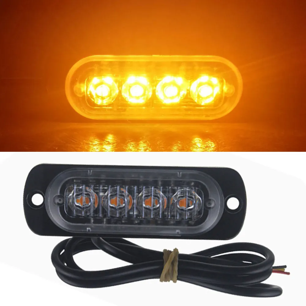 Car Warning lamp 4 LED Car Flash Truck Emergency Light Bar Hazard Strobe Warning Lamp Candid a19
Car Warning lamp 4 LED Car Flash Truck Emergency Light Bar Hazard Strobe Warning Lamp Candid a19
