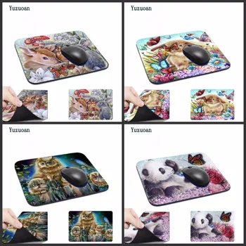 Yuzuoan Rabbit Cat Panda Animal Printing Computer Mouse Pad Mousepads Decorate Your Desk Non-Skid Rubber Pad No Overlock Edge 
Yuzuoan Rabbit Cat Panda Animal Printing Computer Mouse Pad Mousepads Decorate Your Desk Non-Skid Rubber Pad No Overlock Edge