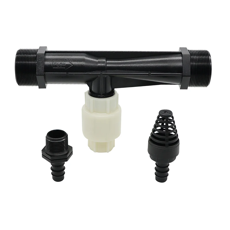 2" Venturi Fertilizer Injector Agriculture Garden Irrigation Device Watering Equipment Fertigation Equipment Patio Lawn 2 Pcs
2" Venturi Fertilizer Injector Agriculture Garden Irrigation Device Watering Equipment Fertigation Equipment Patio Lawn 2 Pcs